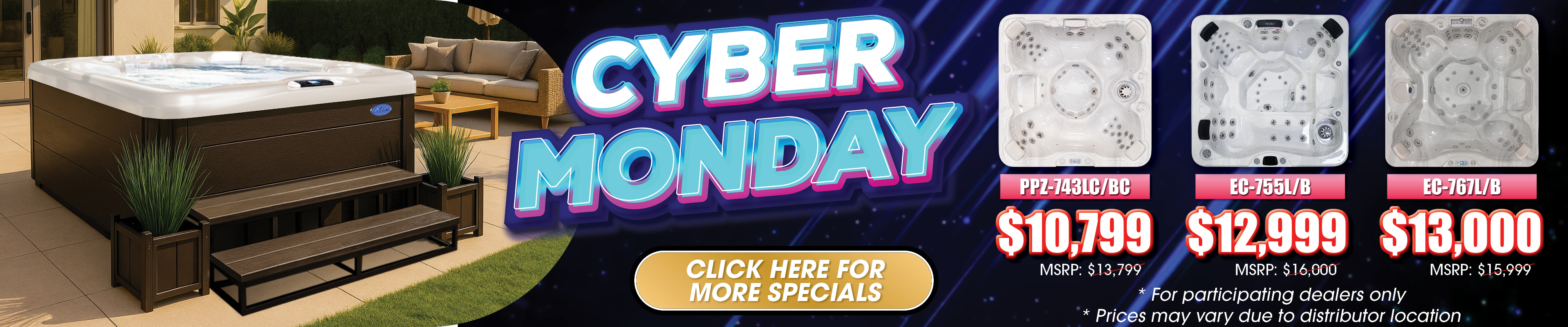 Calspas hot tub being used in a family setting - Iowa City